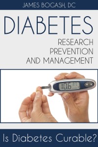 Diabetes Research, Prevention and Management: Is Diabetes Curable?